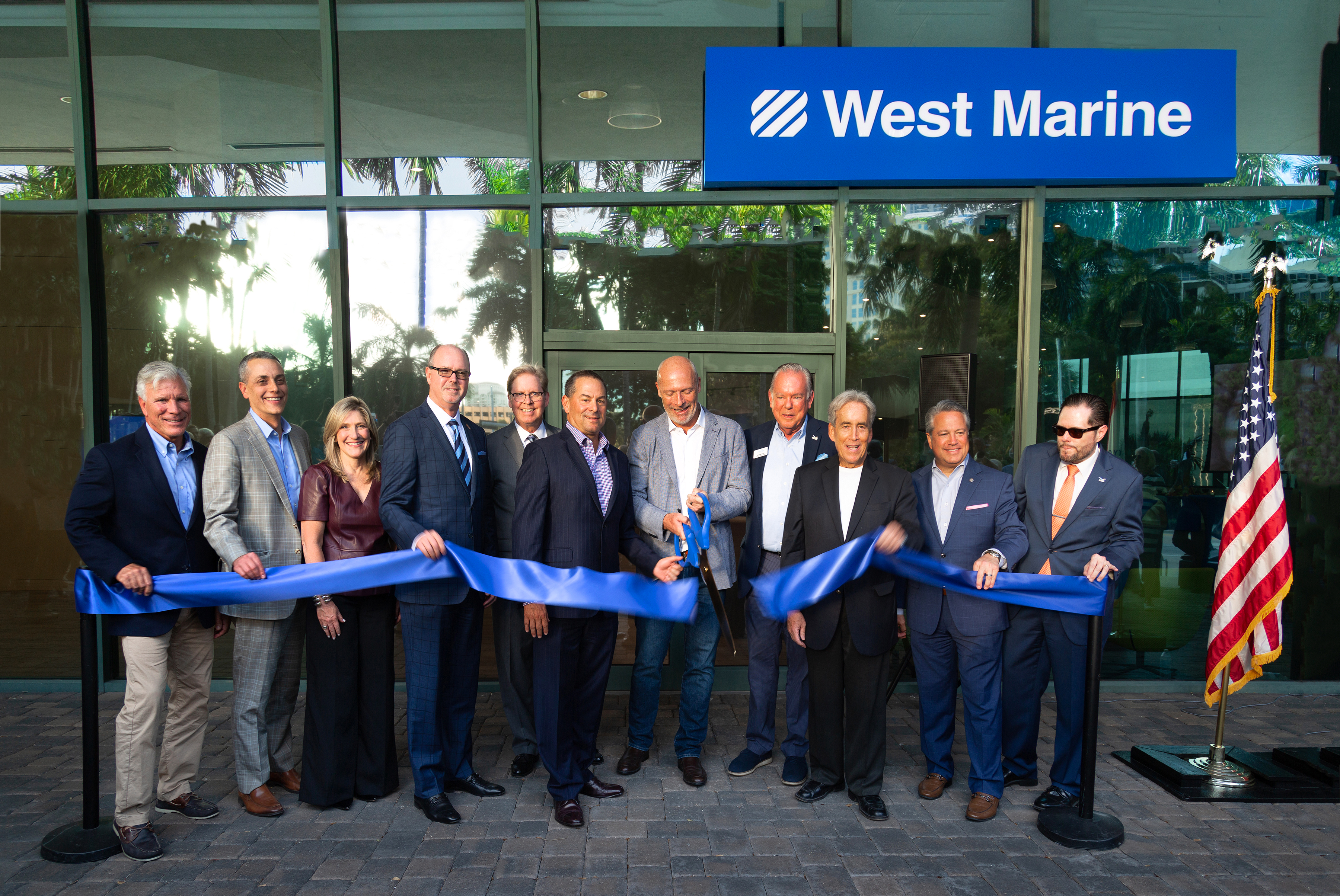 The Alliance - West Marine Holds Ribbon Cutting at Fort Lauderdale  Headquarters; Announces Job Growth